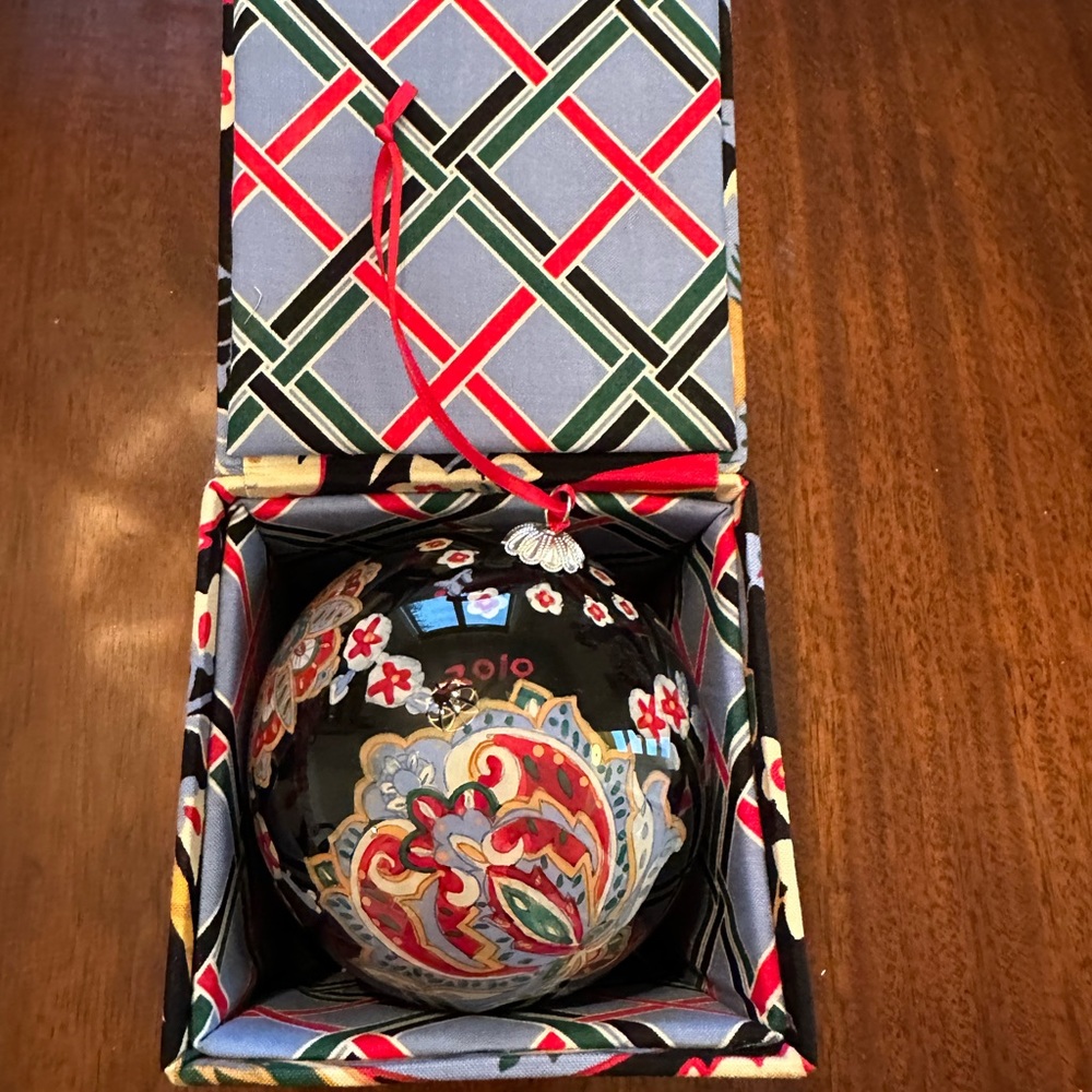 Versailles Vera Bradley Holiday Ornament